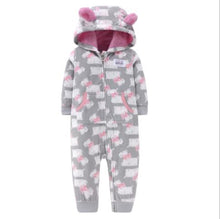 Cargar imagen en el visor de la galería, 2020 Newborn Baby Winter Hoodie Clothes boys Baby clothing Girl 9m-24m Boy Jumpsuit christmas baby Romper warm clothing for kids
