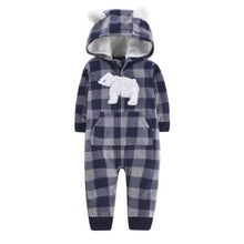 Carregar imagem no visualizador da galeria, Orangemom spring  fleece baby rompers coats for infant clothes hooded with ear lovely camo jumpsuits for baby boys clothing home
