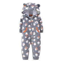 Cargar imagen en el visor de la galería, 2020 Newborn Baby Winter Hoodie Clothes boys Baby clothing Girl 9m-24m Boy Jumpsuit christmas baby Romper warm clothing for kids
