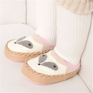 2020 Fashion Baby Socks With Rubber Soles Infant Sock Newborn Autumn Winter Children Floor Socks Shoes Anti Slip Soft Sole Sock