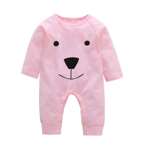 New Newborn Baby clothes Boys Girls Rompers cute Animal Printed Long Sleeve Winter Cotton Kid Jumpsuit Playsuit Outfits Clothing