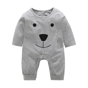 New Newborn Baby clothes Boys Girls Rompers cute Animal Printed Long Sleeve Winter Cotton Kid Jumpsuit Playsuit Outfits Clothing