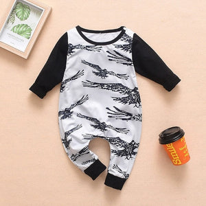 New Newborn Baby clothes Boys Girls Rompers cute Animal Printed Long Sleeve Winter Cotton Kid Jumpsuit Playsuit Outfits Clothing