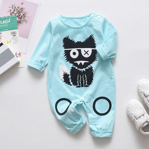 New Newborn Baby clothes Boys Girls Rompers cute Animal Printed Long Sleeve Winter Cotton Kid Jumpsuit Playsuit Outfits Clothing