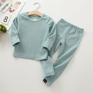 Baby Kids Pajamas Sets Cotton Boys Sleepwear Suit Autumn Girls Pajamas Long Sleeve Pijamas Tops+Pants 2pcs Children Clothing