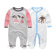 Cargar imagen en el visor de la galería, 2020 baby clothes Full Sleeve cotton infantis baby clothing romper cartoon costume ropa bebe 3 6 9 12 M newborn boy girl clothes
