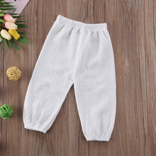 Cargar imagen en el visor de la galería, 2020 Autumn Winter Kids Children Baby Girl Cotton Leggings Full Length Wrinkled Pantalettes Pants Girls Long Trousers Pants
