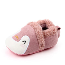 Cargar imagen en el visor de la galería, DOGEEK Baby Shoes Adorable Infant Slippers Toddler Baby Boy Girl Knit Crib Shoes Cute Cartoon Anti-slip Prewalker Baby Slippers
