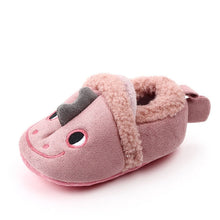 Cargar imagen en el visor de la galería, DOGEEK Baby Shoes Adorable Infant Slippers Toddler Baby Boy Girl Knit Crib Shoes Cute Cartoon Anti-slip Prewalker Baby Slippers
