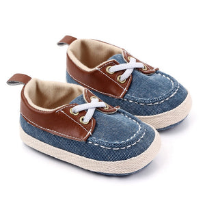 2020 First Walkers Infant Newborn Baby Boy Girl Soft Sole Cotton Anti-slip Shoes Sneaker Prewalker Patchwork Shoes 0-18M