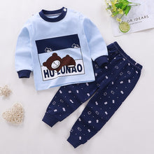 Cargar imagen en el visor de la galería, 2019 Autumn New Baby Clothing Set Cartoon Cotton Baby Boys Clothing Girls Suit Set 0-3 Year Baby Clothes
