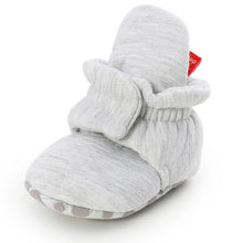 Carregar imagem no visualizador da galeria, Newborn Baby Socks Shoes Boy Girl Star Toddler First Walkers Booties Cotton Comfort Soft Anti-slip Warm Infant Crib Shoes
