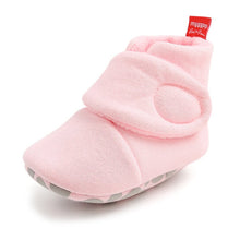 Carregar imagem no visualizador da galeria, Newborn Baby Socks Shoes Boy Girl Star Toddler First Walkers Booties Cotton Comfort Soft Anti-slip Warm Infant Crib Shoes
