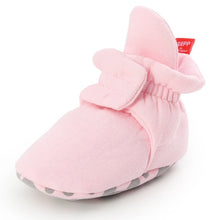 Carregar imagem no visualizador da galeria, Newborn Baby Socks Shoes Boy Girl Star Toddler First Walkers Booties Cotton Comfort Soft Anti-slip Warm Infant Crib Shoes
