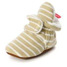 Carregar imagem no visualizador da galeria, Newborn Baby Socks Shoes Boy Girl Star Toddler First Walkers Booties Cotton Comfort Soft Anti-slip Warm Infant Crib Shoes
