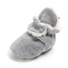 Carregar imagem no visualizador da galeria, Newborn Baby Socks Shoes Boy Girl Star Toddler First Walkers Booties Cotton Comfort Soft Anti-slip Warm Infant Crib Shoes
