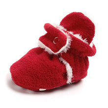 Carregar imagem no visualizador da galeria, Newborn Baby Socks Shoes Boy Girl Star Toddler First Walkers Booties Cotton Comfort Soft Anti-slip Warm Infant Crib Shoes
