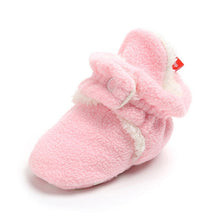 Carregar imagem no visualizador da galeria, Newborn Baby Socks Shoes Boy Girl Star Toddler First Walkers Booties Cotton Comfort Soft Anti-slip Warm Infant Crib Shoes
