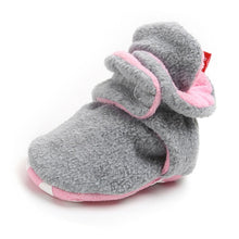 Carregar imagem no visualizador da galeria, Newborn Baby Socks Shoes Boy Girl Star Toddler First Walkers Booties Cotton Comfort Soft Anti-slip Warm Infant Crib Shoes
