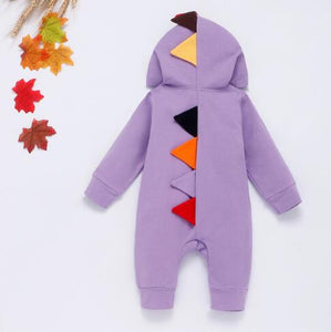 Tops spring and autumn mother baby jumpsuit  with big ear newborn baby clothes  Zipper cute kids clothing