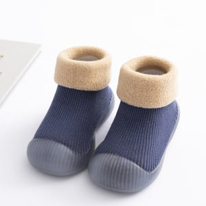 baby sock shoes for winter thick cotton animal styles cute baby floor shoes anti-slip first walkers 0-3 years