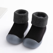 Cargar imagen en el visor de la galería, baby sock shoes for winter thick cotton animal styles cute baby floor shoes anti-slip first walkers 0-3 years
