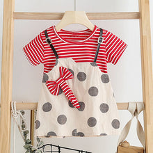 Carregar imagem no visualizador da galeria, Melario Children&#39;s Clothing Baby Girl Clothes Summer Party Clothing for Girls Dress Cherry Dot Princess Dresses Bow Hat Outfits
