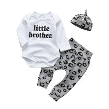 Cargar imagen en el visor de la galería, 3 Pcs Newborn Baby Boys Clothes Set Cloud Print Cotton Long Sleeve T-Shirt+Casual Solid Color Pant+Hat Infant Clothing Outfits
