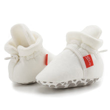 Carregar imagem no visualizador da galeria, Newborn Shoes Warm Socks Toddler Boots Winter First Walker Baby Girls Boys Soft Sole Snow Booties Unisex Crib Shoes zapatos bebe
