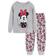 Cargar imagen en el visor de la galería, Autumn Children&#39;s Clothing Sets Sleepwear Clothes Kids Mickey Collection Pajamas Set Baby Girls Pijamas Minnie Pyjamas
