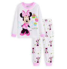 Cargar imagen en el visor de la galería, Autumn Children&#39;s Clothing Sets Sleepwear Clothes Kids Mickey Collection Pajamas Set Baby Girls Pijamas Minnie Pyjamas
