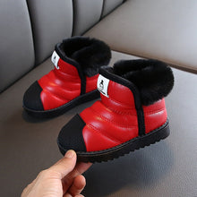 Carregar imagem no visualizador da galeria, Winter Baby Girls Boys Snow Boots Warm Outdoor Children Boots Waterproof Non-slip Kids Plush Boots Infant Cotton Shoes
