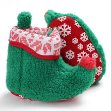 Cargar imagen en el visor de la galería, 2020 New Christmas Baby Shoes Baby Boys Girls Winter Warm Santa Claus First Walkers Cute Xmas Baby Boots DS9
