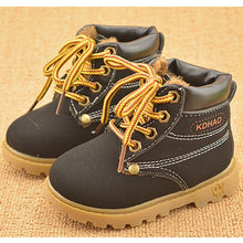 Cargar imagen en el visor de la galería, 2020 Winter Children&#39;s Boots Girls Boys Plush Martin Boots Casual Warm Ankle Shoes Kids Fashion Sneakers Baby Snow Boots
