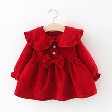 Carregar imagem no visualizador da galeria, Melario Newborn Baby Girl Dress Autumn Princess Dresses for Kids Dress Cartoon Baby Dress With Bag Infant Clothing Toddler Dress
