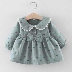 Melario Newborn Baby Girl Dress Autumn Princess Dresses for Kids Dress Cartoon Baby Dress With Bag Infant Clothing Toddler Dress