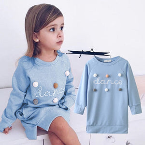 Bear Leader Girls Dress New Brand Baby Girls Blouse Rabbit Ears Hooded Ruched Long Sleeve Children Clothing Dress Girls Clothes