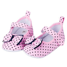 Cargar imagen en el visor de la galería, Emmababy Infant Baby Girl Shoes Bowknot Anti-Slip Soft Sole Hook First Walkers Toddler Infant Baby Girl Kids Shoes 0-18M 3 Color
