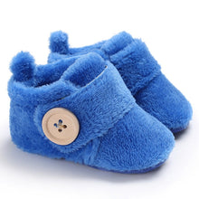 Carregar imagem no visualizador da galeria, Newborn Baby Shoes Boy Girl Solid Toddler First Walkers Booties Cotton Comfort Soft Anti-slip Warm Infant Crib Shoes
