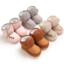 将图片加载到图库查看器，Baby Casual Shoes Newborn Booties Baby Boys Girls First Walkers Shoes Infant Toddler Soft Sole Anti-slip Baby Shoes
