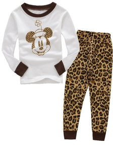 Autumn Children's Clothing Sets Sleepwear Clothes Kids Mickey Collection Pajamas Set Baby Girls Pijamas Minnie Pyjamas