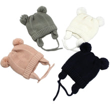 Cargar imagen en el visor de la galería, 3 Sizes Baby Hats 0-2 Years Boys Girls Hats Kids Winter Hats Bonnet Enfant Hat For Children Baby Muts Dropshipping KF744
