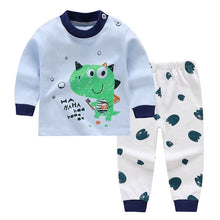 Carregar imagem no visualizador da galeria, Unisex 2Pcs/set 6M-5T cotton underwear set pants boy babies home pajamas winter baby clothing thanksgiving baby Girl Baby&#39;s Sets
