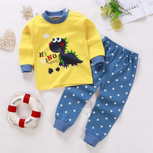 Carregar imagem no visualizador da galeria, Unisex 2Pcs/set 6M-5T cotton underwear set pants boy babies home pajamas winter baby clothing thanksgiving baby Girl Baby&#39;s Sets
