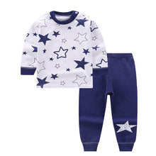 Carregar imagem no visualizador da galeria, Unisex 2Pcs/set 6M-5T cotton underwear set pants boy babies home pajamas winter baby clothing thanksgiving baby Girl Baby&#39;s Sets
