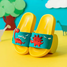 Cargar imagen en el visor de la galería, 2020 New Cute Kids Slippers Dinosaur Children Baby Home Slippers Waterproof Breathable Non-slip Boys Girls Home Shoes
