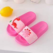 Cargar imagen en el visor de la galería, 2020 New Cute Kids Slippers Dinosaur Children Baby Home Slippers Waterproof Breathable Non-slip Boys Girls Home Shoes
