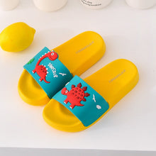 Cargar imagen en el visor de la galería, 2020 New Cute Kids Slippers Dinosaur Children Baby Home Slippers Waterproof Breathable Non-slip Boys Girls Home Shoes
