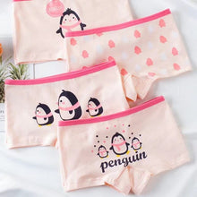 Cargar imagen en el visor de la galería, 4 Pcs/lot Children Panties Briefs Kids Underwear Baby Cotton Sweet Design Panties  Cute Underpants Children Clothing
